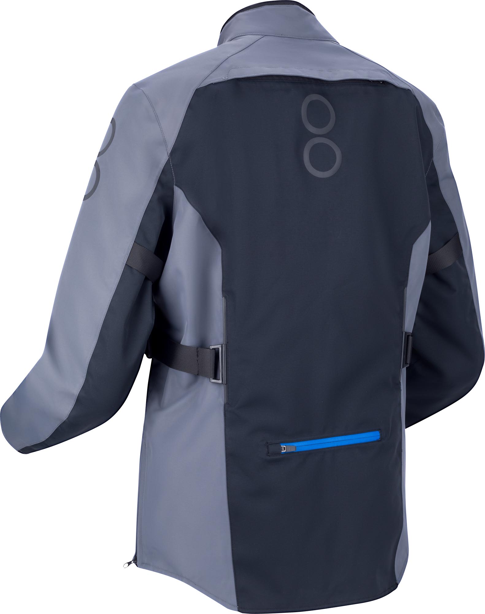 Bering Oxygen Motorcycle Textile jacket black/grey/blue L Figure 2