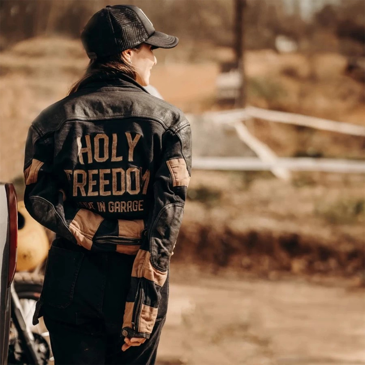 HolyFreedom Tutonero Macacão de ganga de 1 peça M Figura 10