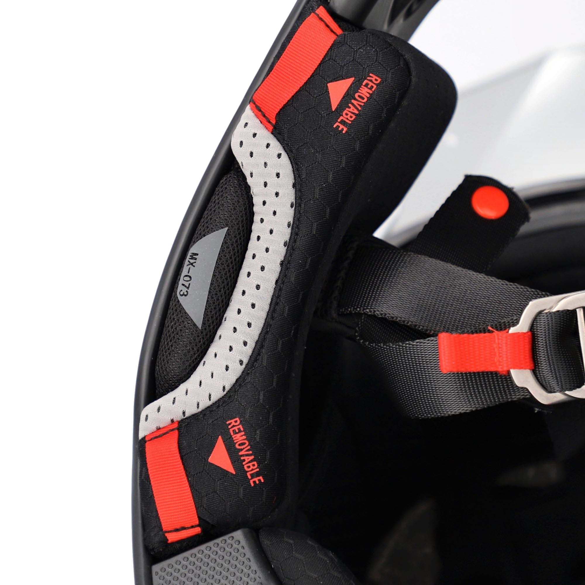 Acerbis Airstrike-X Scratch Casco da motocross Argento/Giallo XXL (63/64) Figura 8