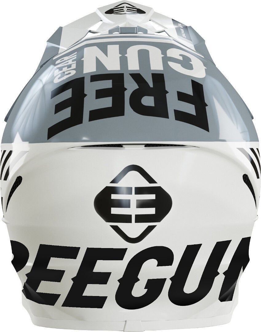 Freegun XP4 Danger Motorcross helm wit/zwart XXL (63/64) Figuur 2