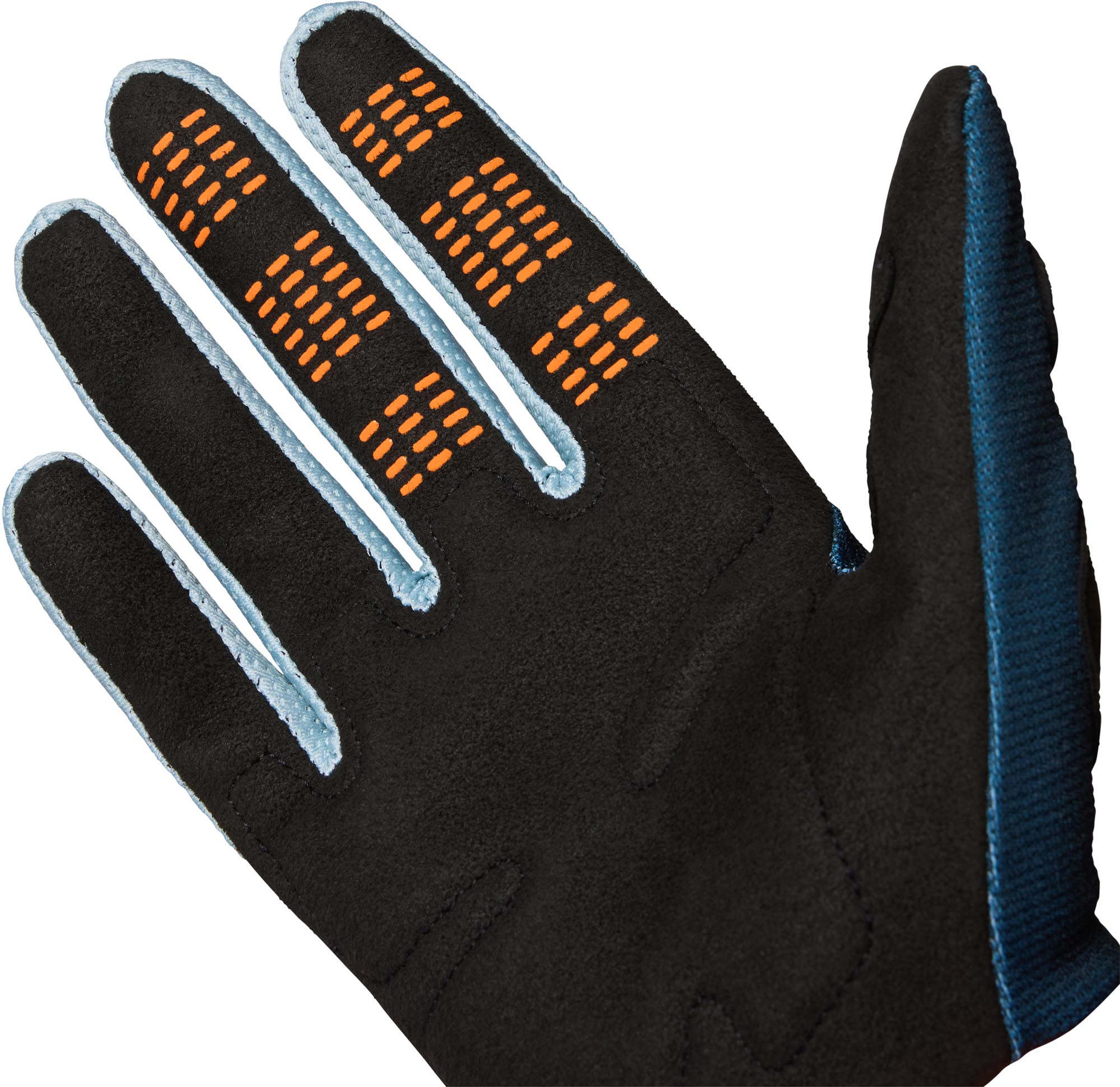 FOX 180 Image Print Guanti da motocross blu/arancione M Figura 3