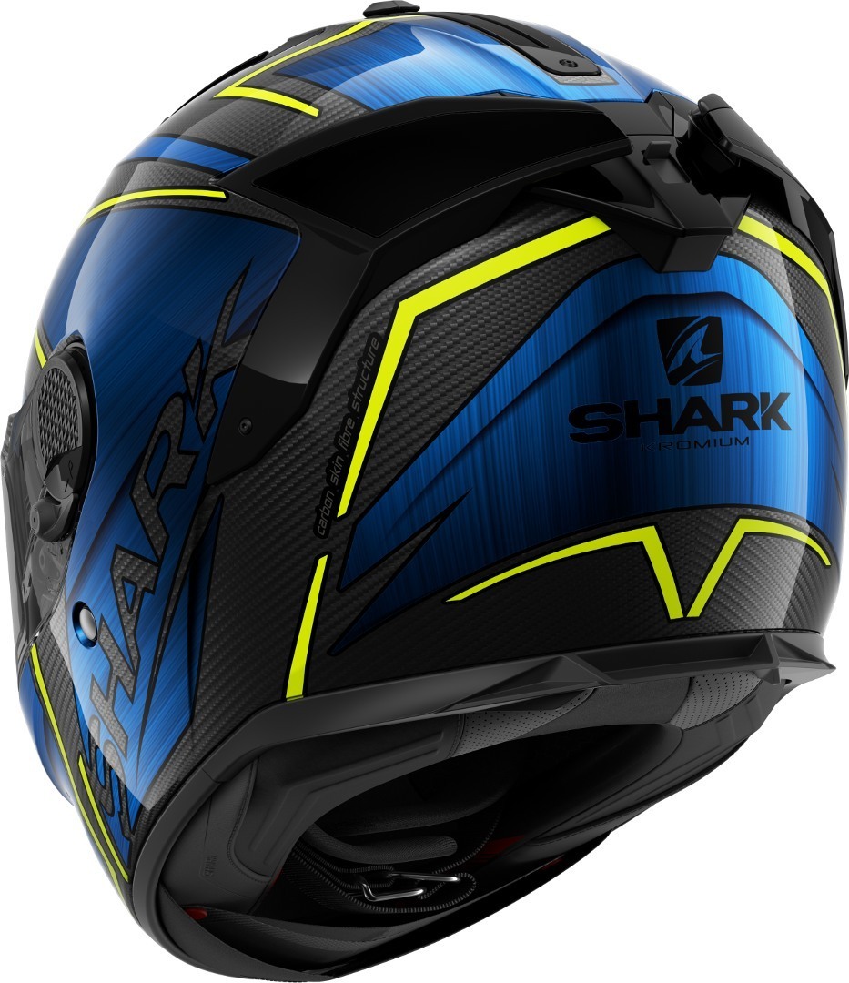 Shark Spartan GT Carbon Kromium Přilba černá/modrá S (55/56) Obrázek 3