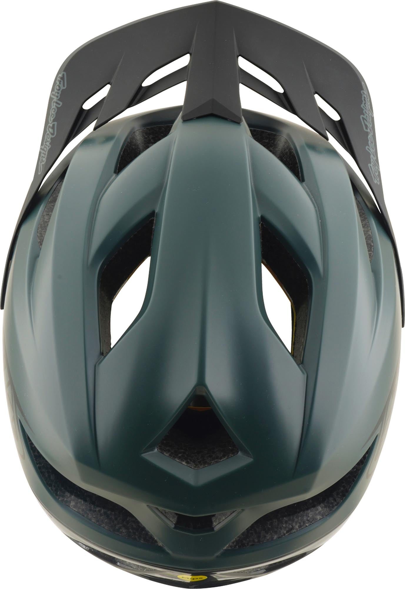 Troy Lee Designs Mips Flowline Point Casque de vélo vert mat/noir XL-XXL (60/63) Figure 8