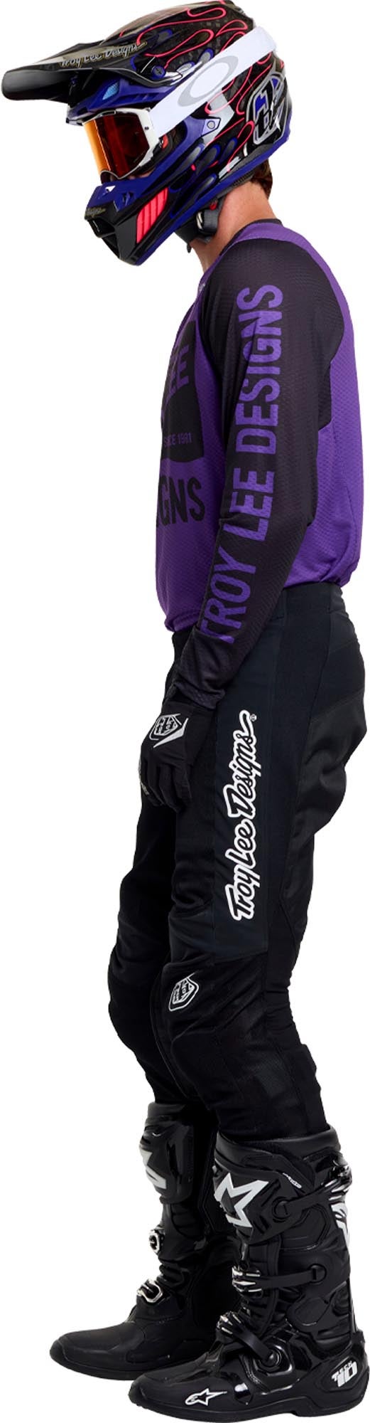 Troy Lee Designs GP Pro Air Locked Motocross Jersey lila M Abbildung 13