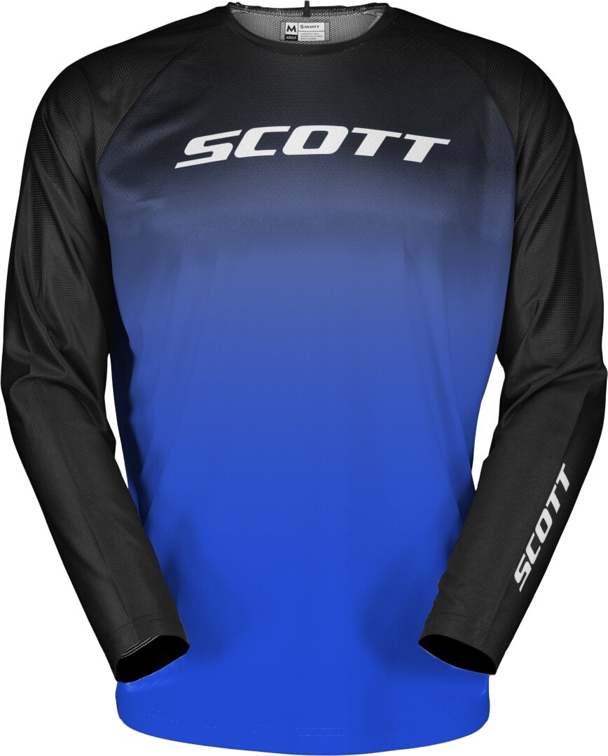 Scott Evo Swap Motocross trøje sort/blå M Figur 1
