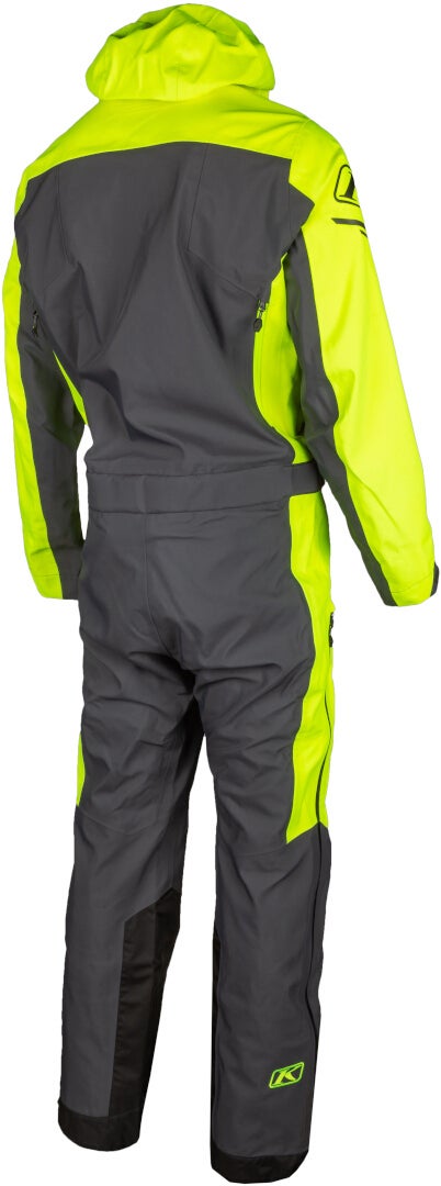 Klim Lochsa One Piece Snowmobile Suit grey/neon yellow Short L Figure 6