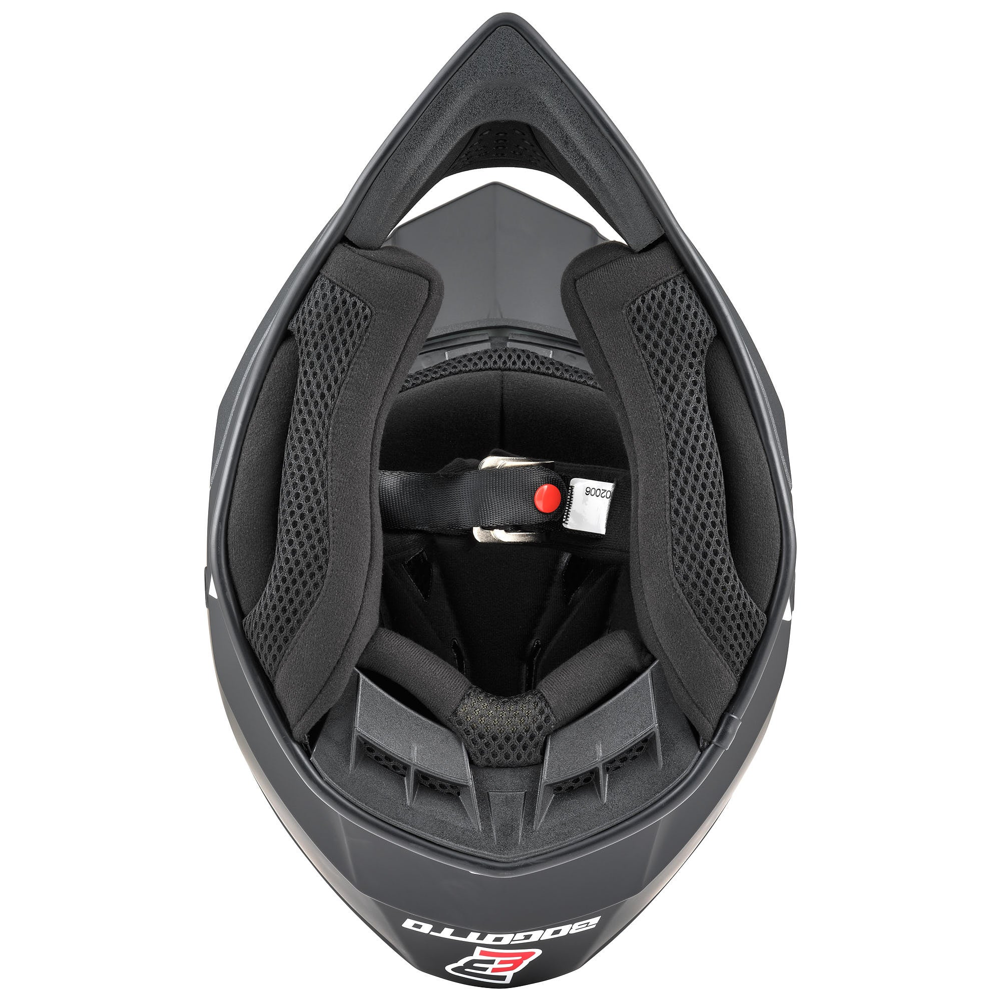 Bogotto H337 MX Casque de motocross Noir mat M (57/58) Figure 6