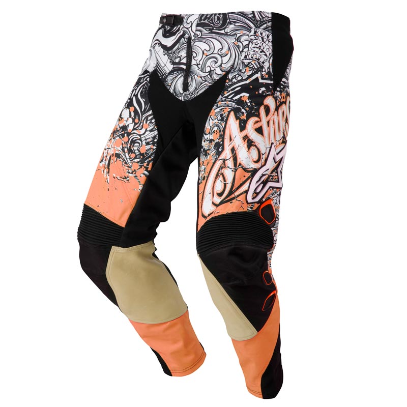 Alpinestars Charger Motocross Pants 2013 black/white/red 38 Figure 5