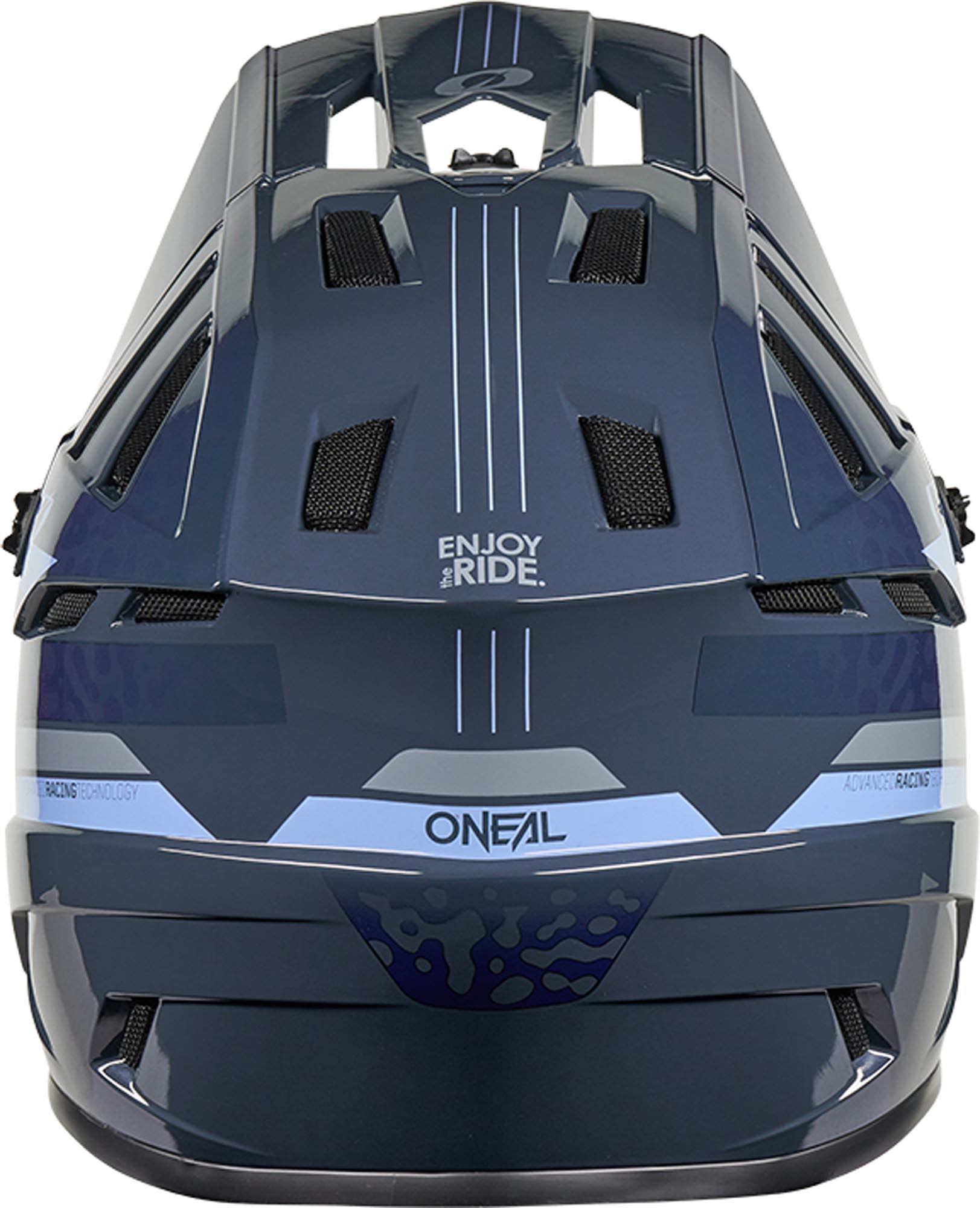 Oneal Backflip Blizzard Downhill Helm blau S (55/56) Abbildung 4