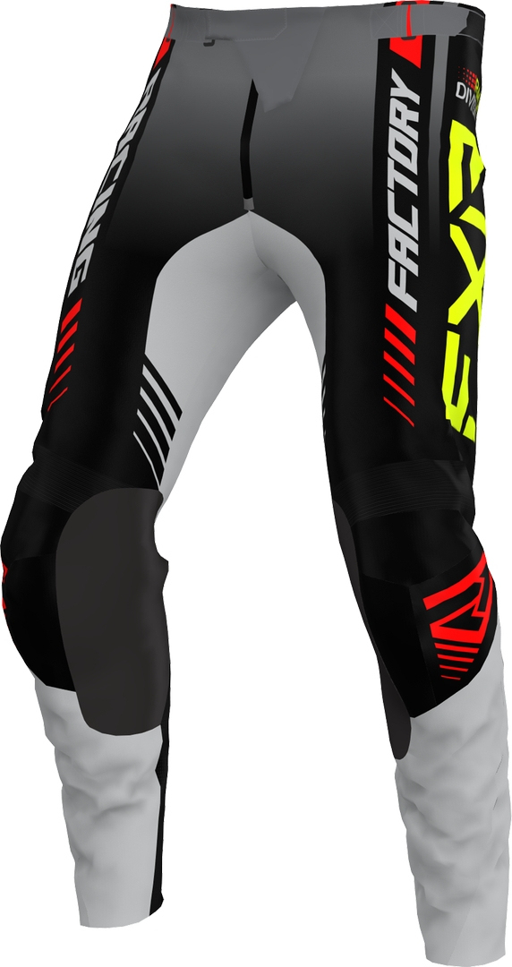 FXR Clutch Pro 2023 Motocross bukser grå/sort 36 Figur 1