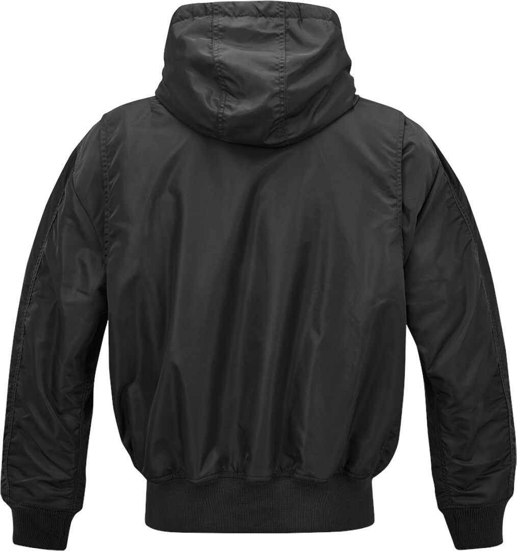 Brandit CWU Hooded Jacket black M Figure 4