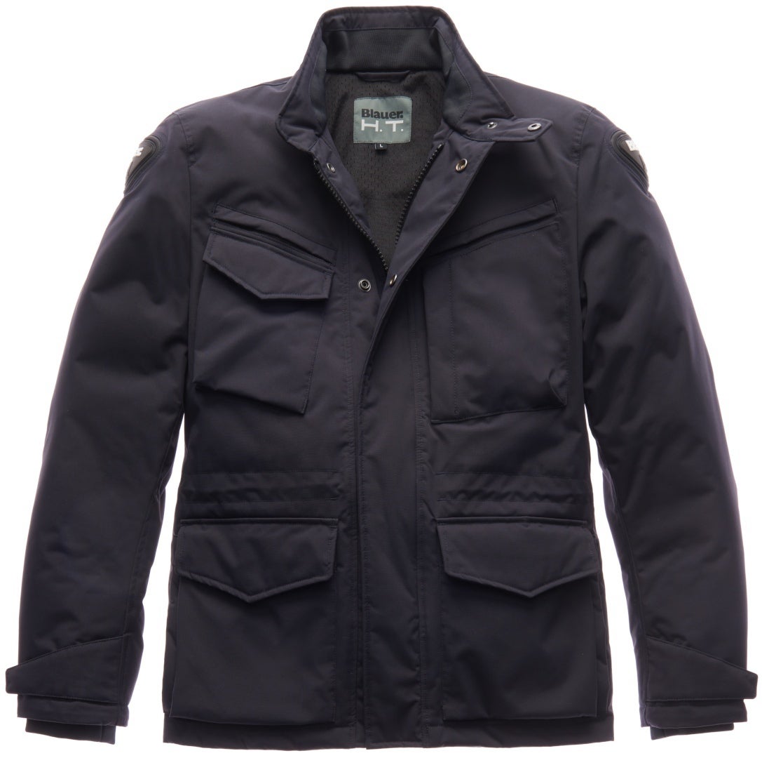 Blauer Ethan Winter Motorrad Textiljacke blau 3XL Abbildung 1