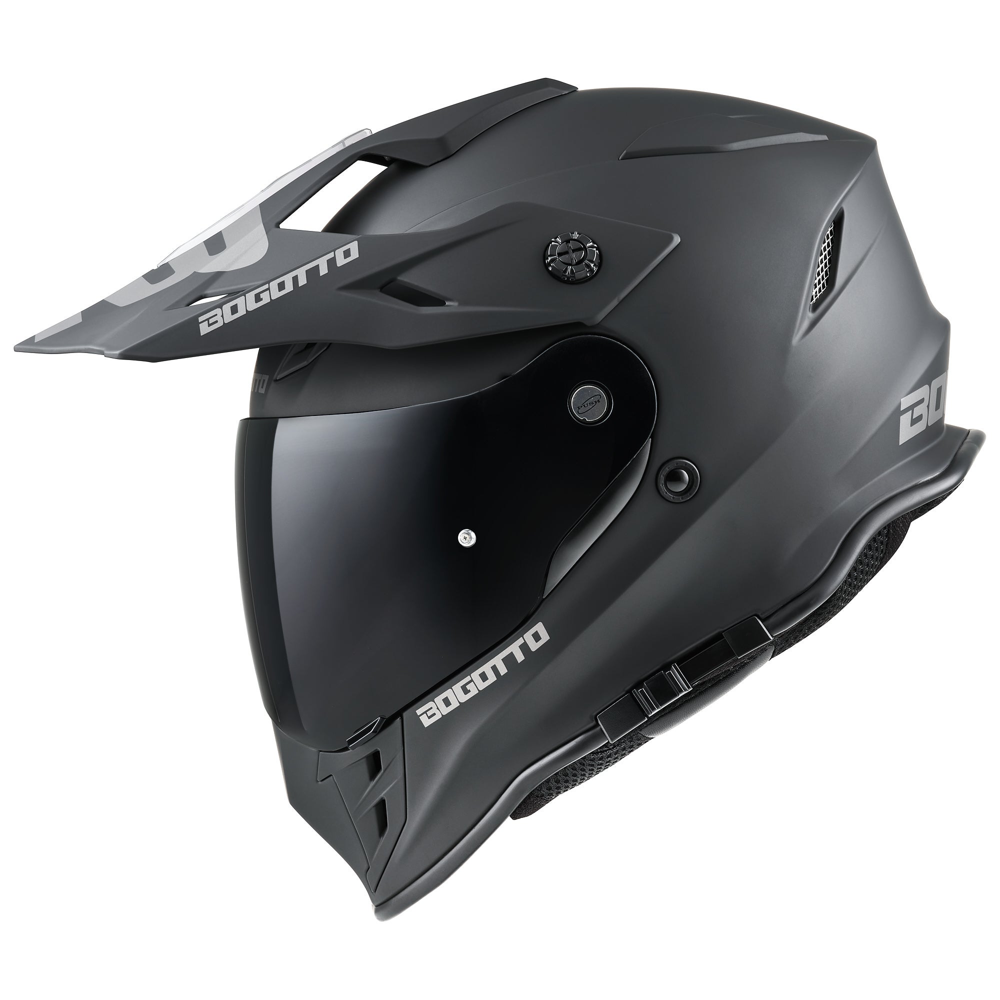 Bogotto H331 Enduro-hjelm Black Matt XS (53/54) Figur 4