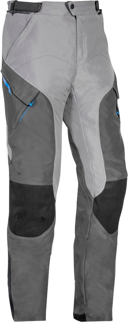 Ixon Crosstour 2 PT Motorrad Textilhose hellgrau/dunkelgrau 3XL Abbildung 1