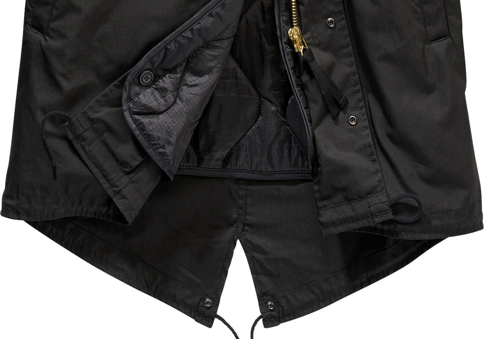 Brandit M51 US Parka Jakke Sort L Figur 4