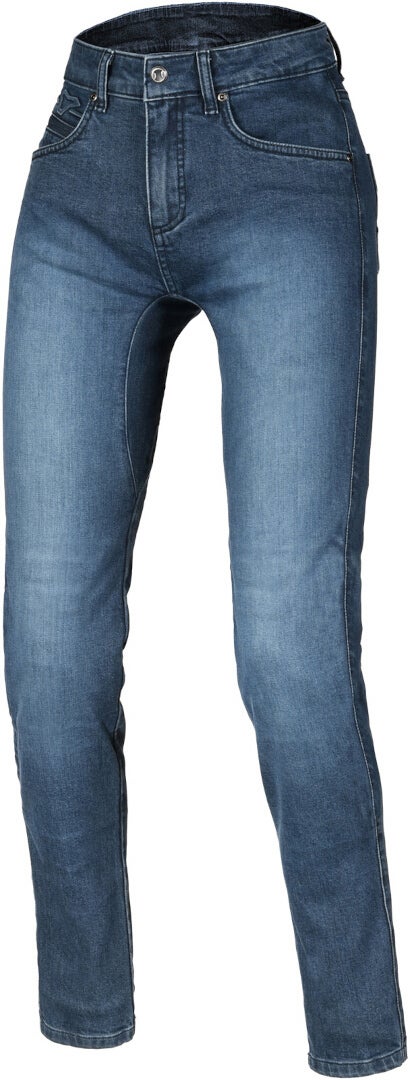 Macna Bloom Damer Motorsykkel Jeans blå 30 Kort sagt Figur 1