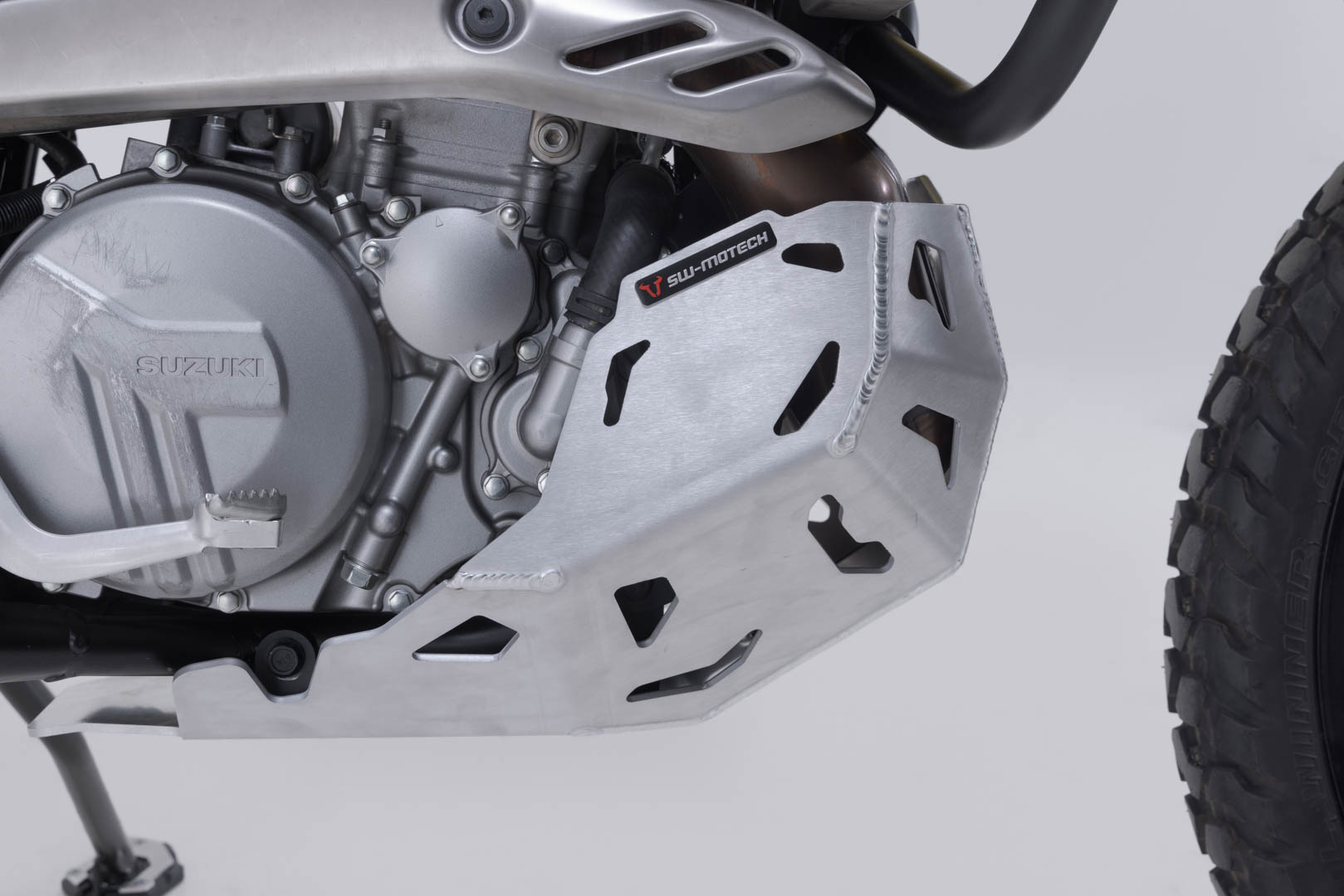 SW-Motech motorskydd - Silver. Suzuki DR-Z4S / DR-Z4SM (25-). Figur 5