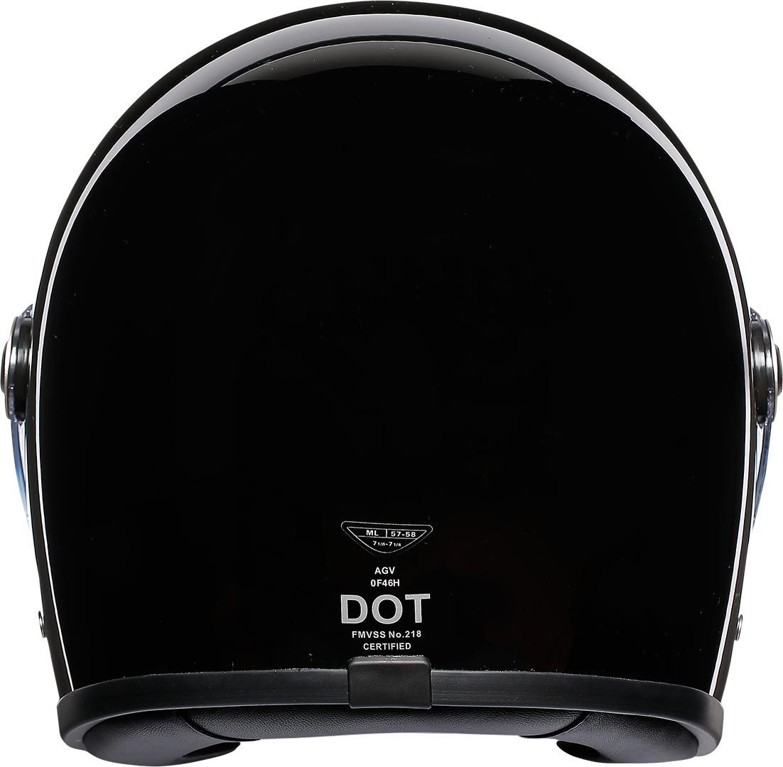 AGV Legends X3000 Helm schwarz MS (56) Abbildung 4