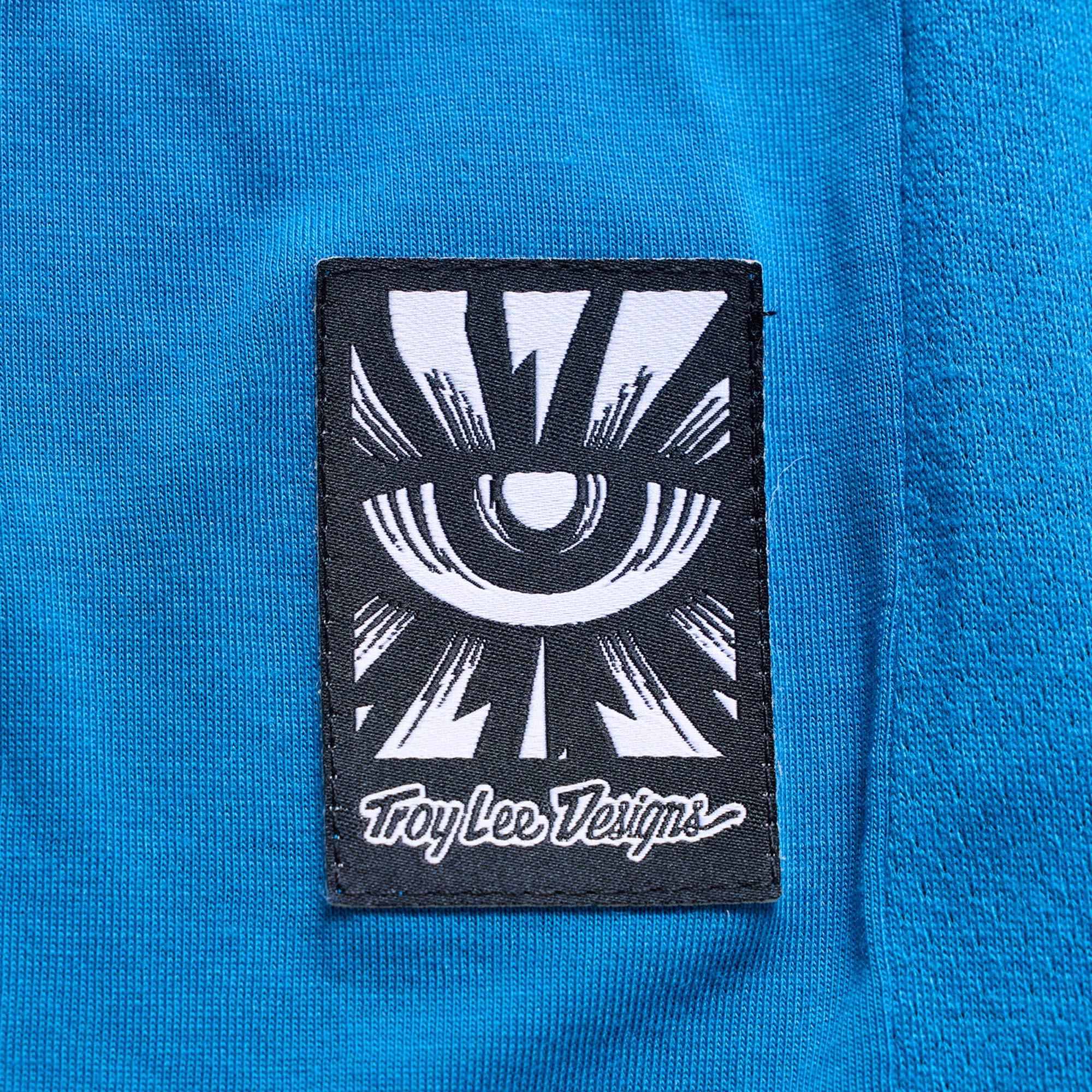 Side view of Troy Lee Designs Skyline Ride One Eye Youth Short Sleeve Bicycle Jersey