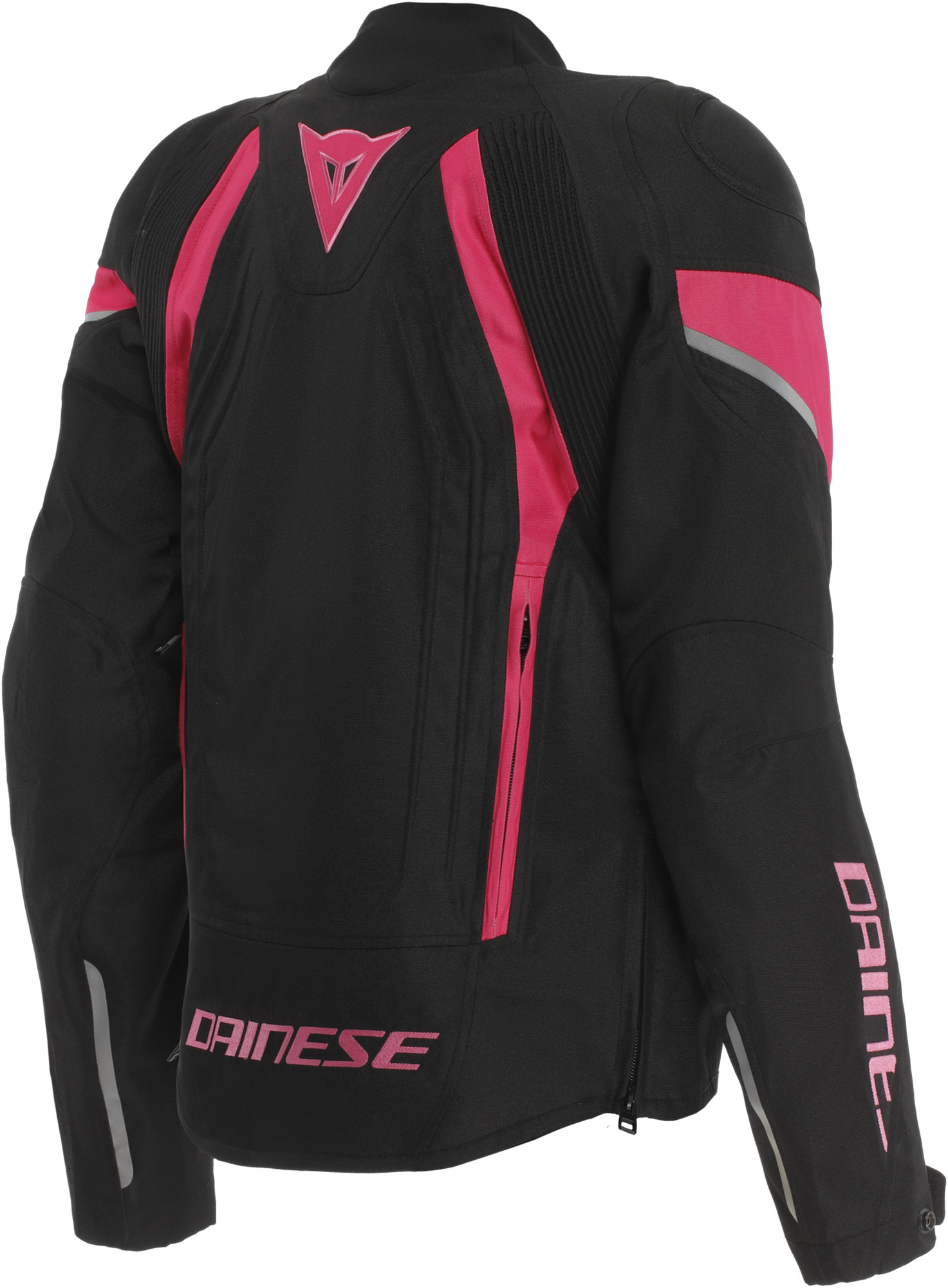 Dainese Avro 5 Dame motorcykel tekstiljakke sort/pink 42 Figur 2