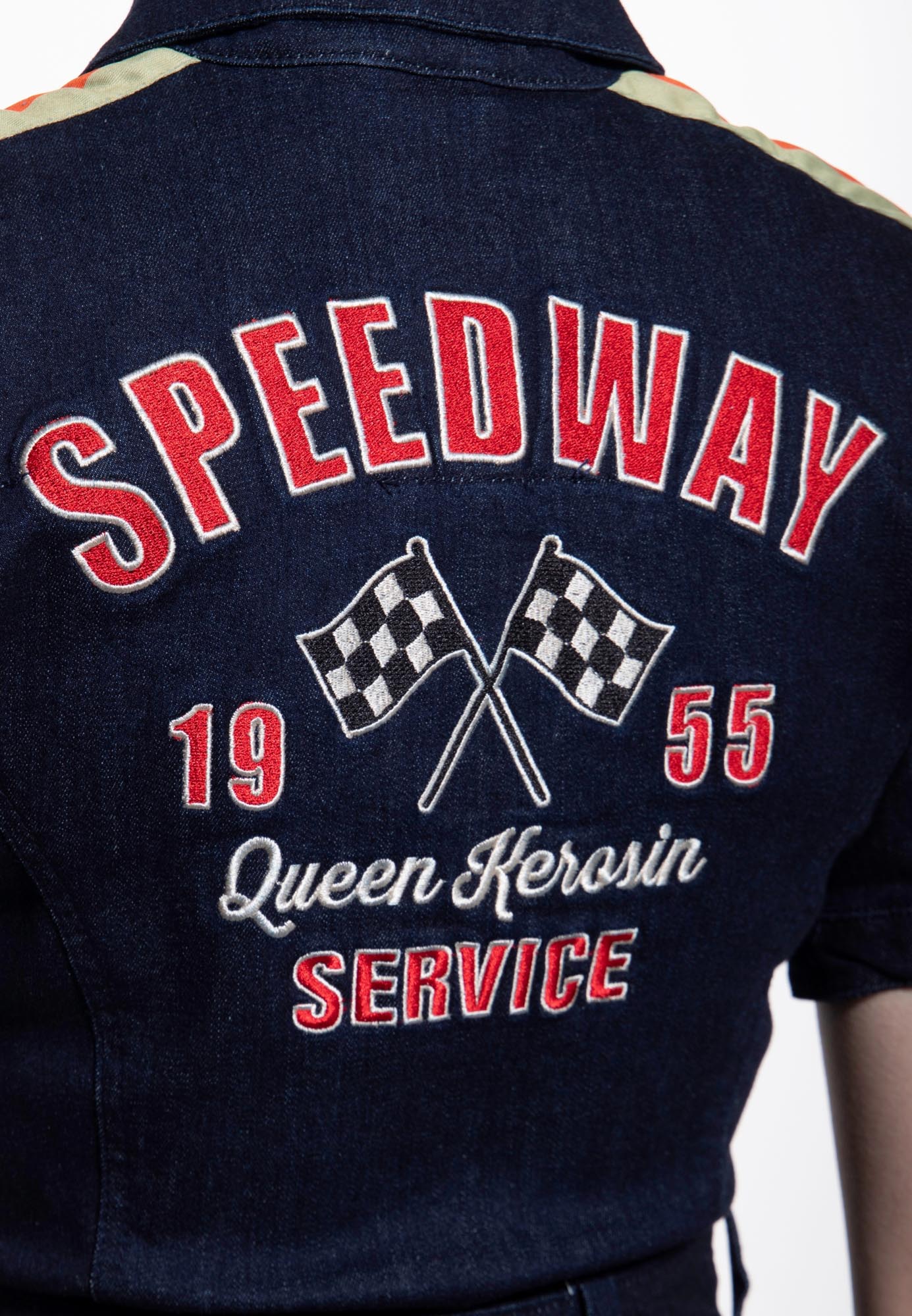 Queen Kerosin Speedway Service Дамски еднокомпонентен костюм S Фигура 3