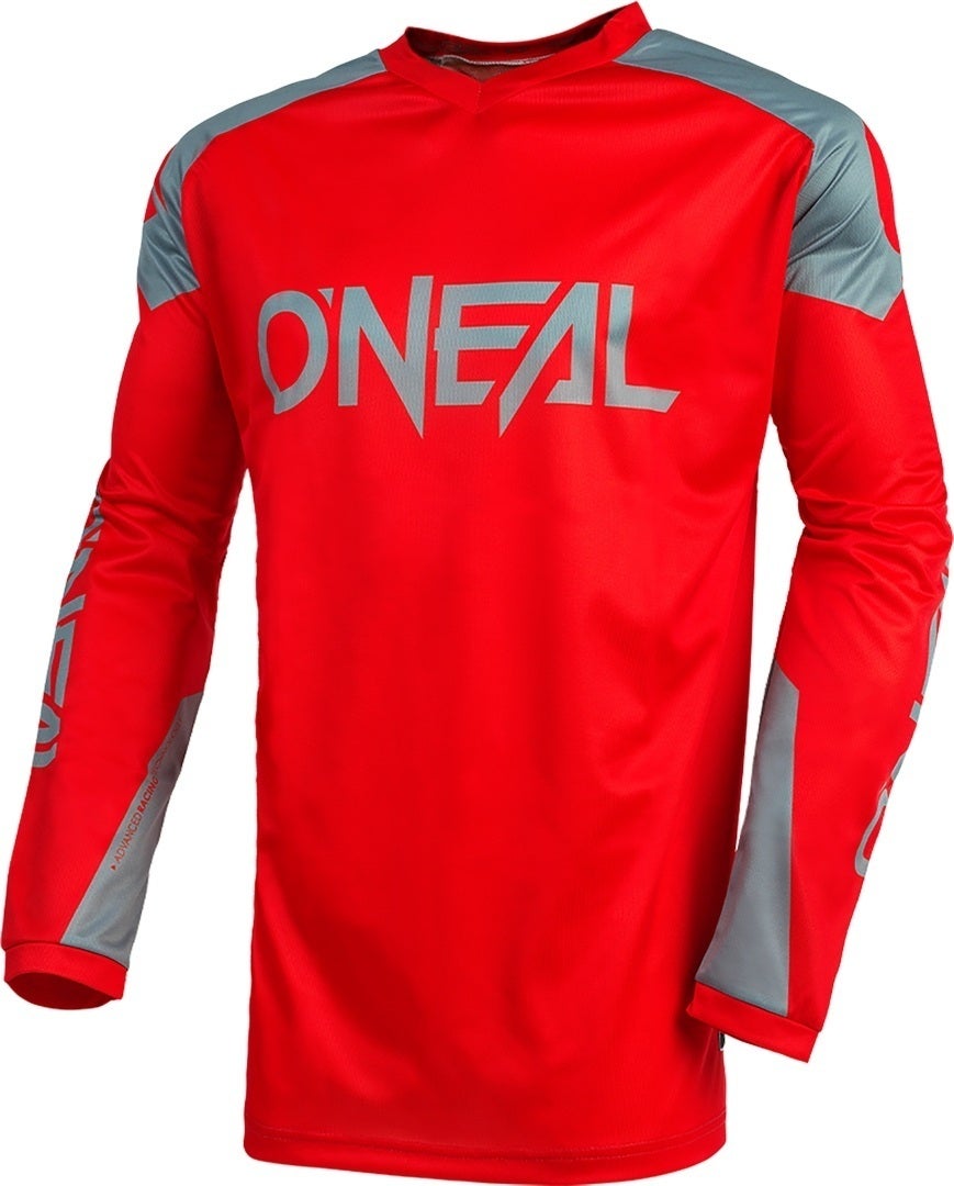 Oneal Matrix Ridewear Koszulka Motocross czerwono/szary XL Rysunek 1
