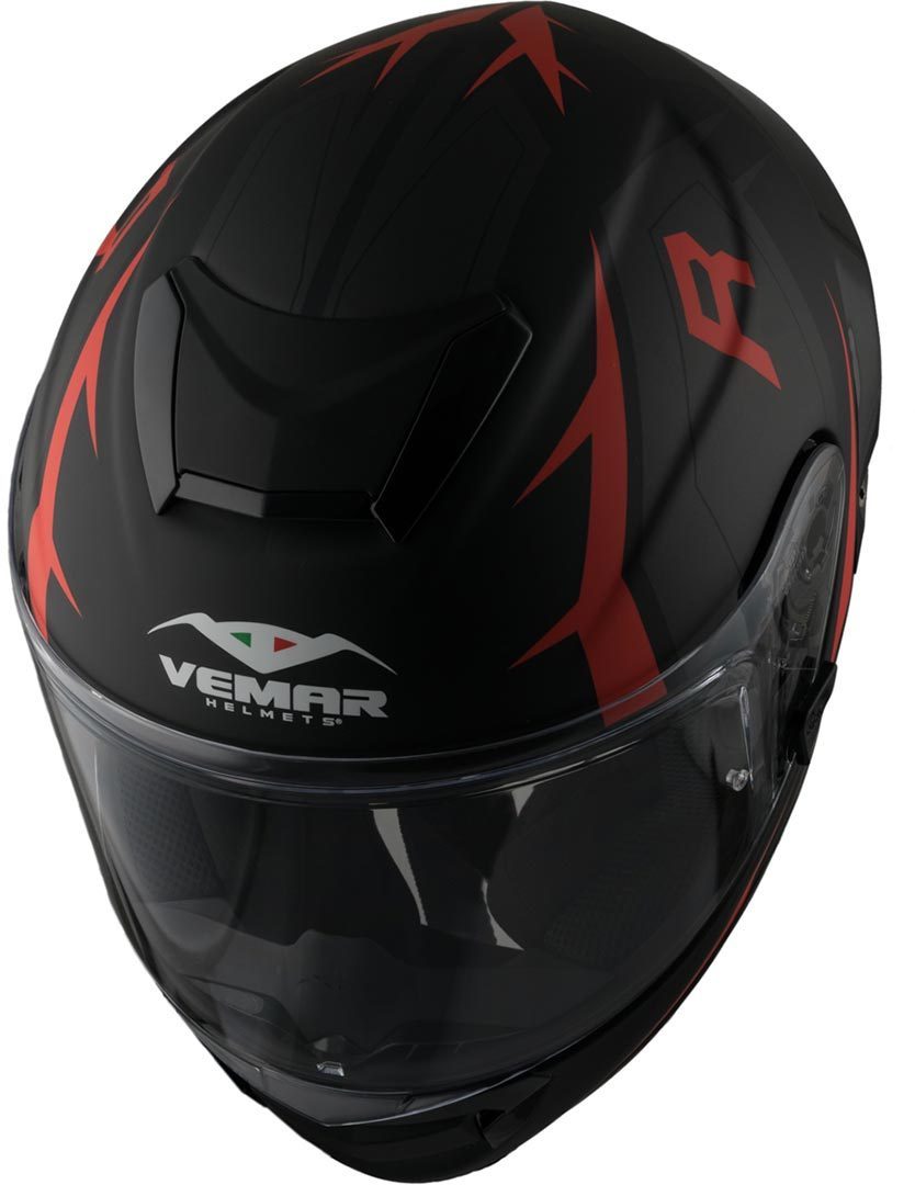 Vemar Hurricane Revenge Casco negro/rojo L (59/60) Figura 3