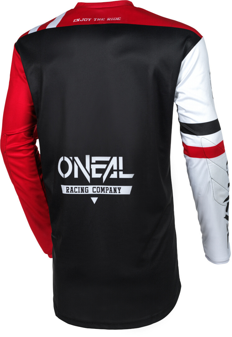 Oneal Element Warhawk Motokrosový dres černá/bílá/červená L Obrázek 2