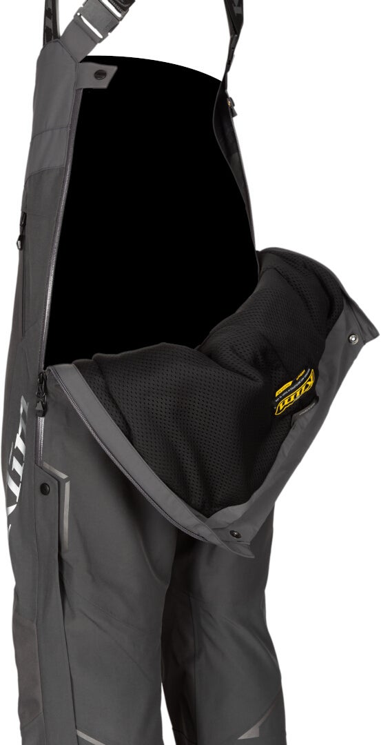 Klim Alpine Dame snøscooter Bib Pants grå Long L Figur 5