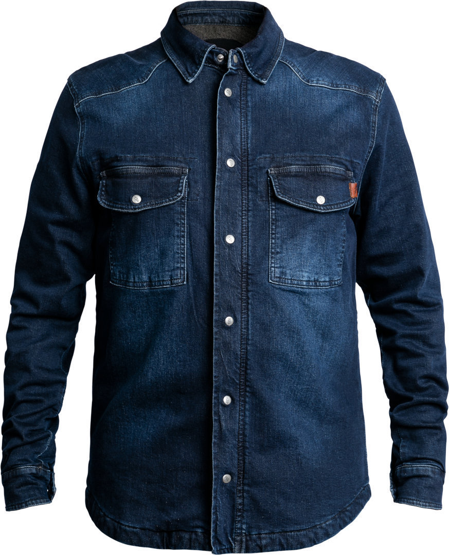 John Doe Motoshirt XTM Denim Camicia da moto blu scuro M Figura 2