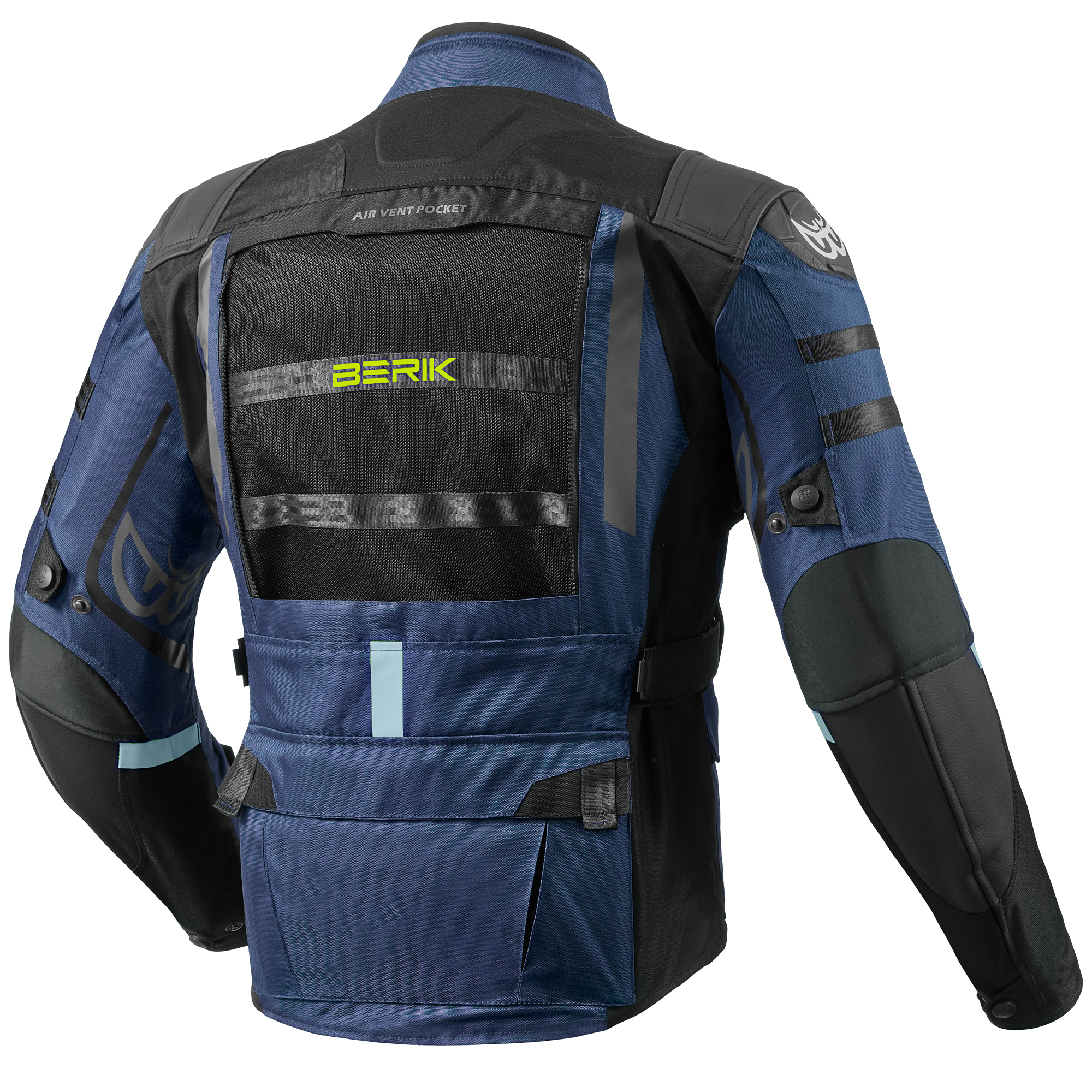 Berik Absolute Zero RX Motorcycle Textile Jacket black/dark blue 52 Figure 5