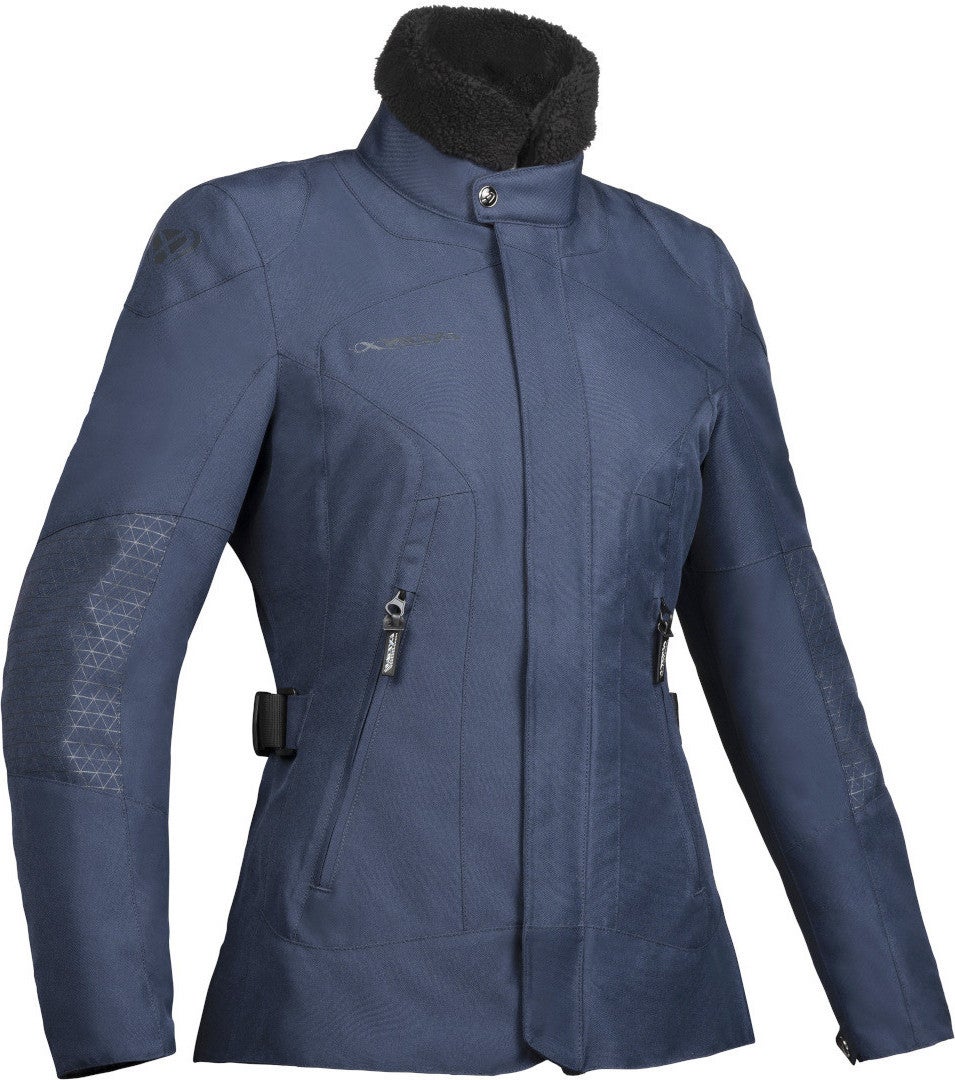 Ixon Bloom Ladies Motorcycle Textile Jacket navy blue L Figure 1