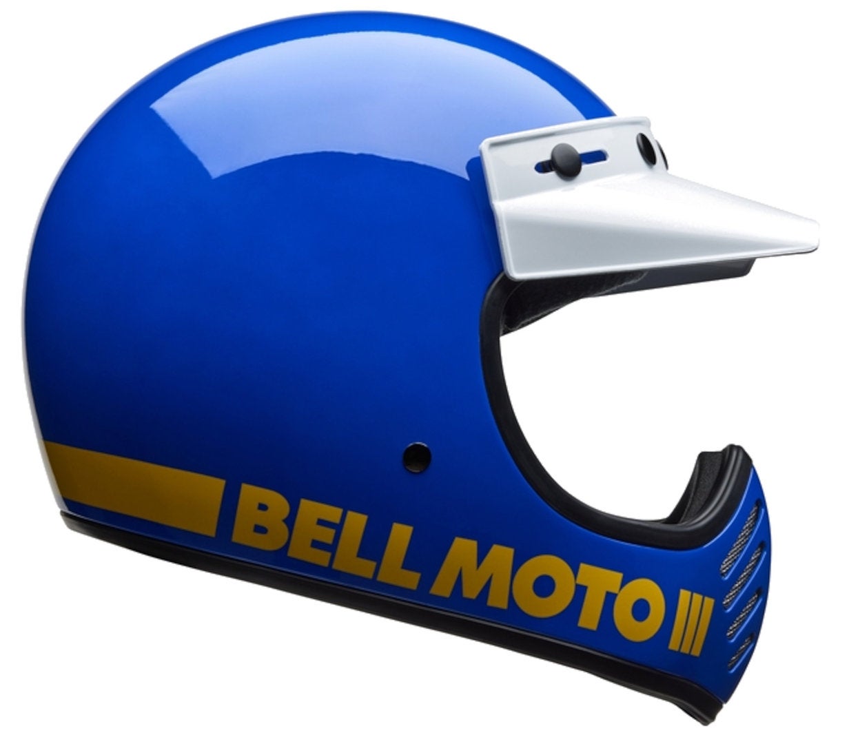 Side view of Bell Moto-3 Classic Motocross Helmet