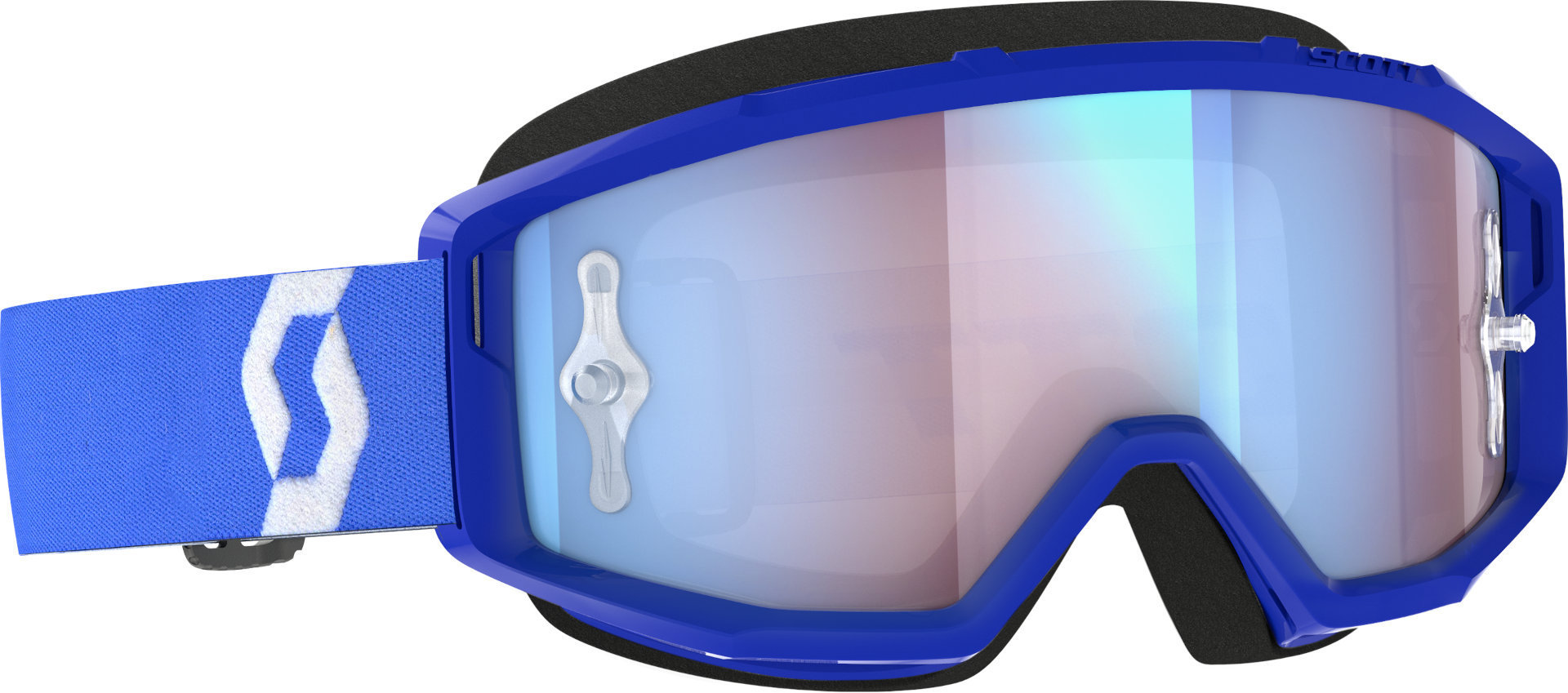 Scott Primal Ochelari de motocross Albastru/Alb Figura 1