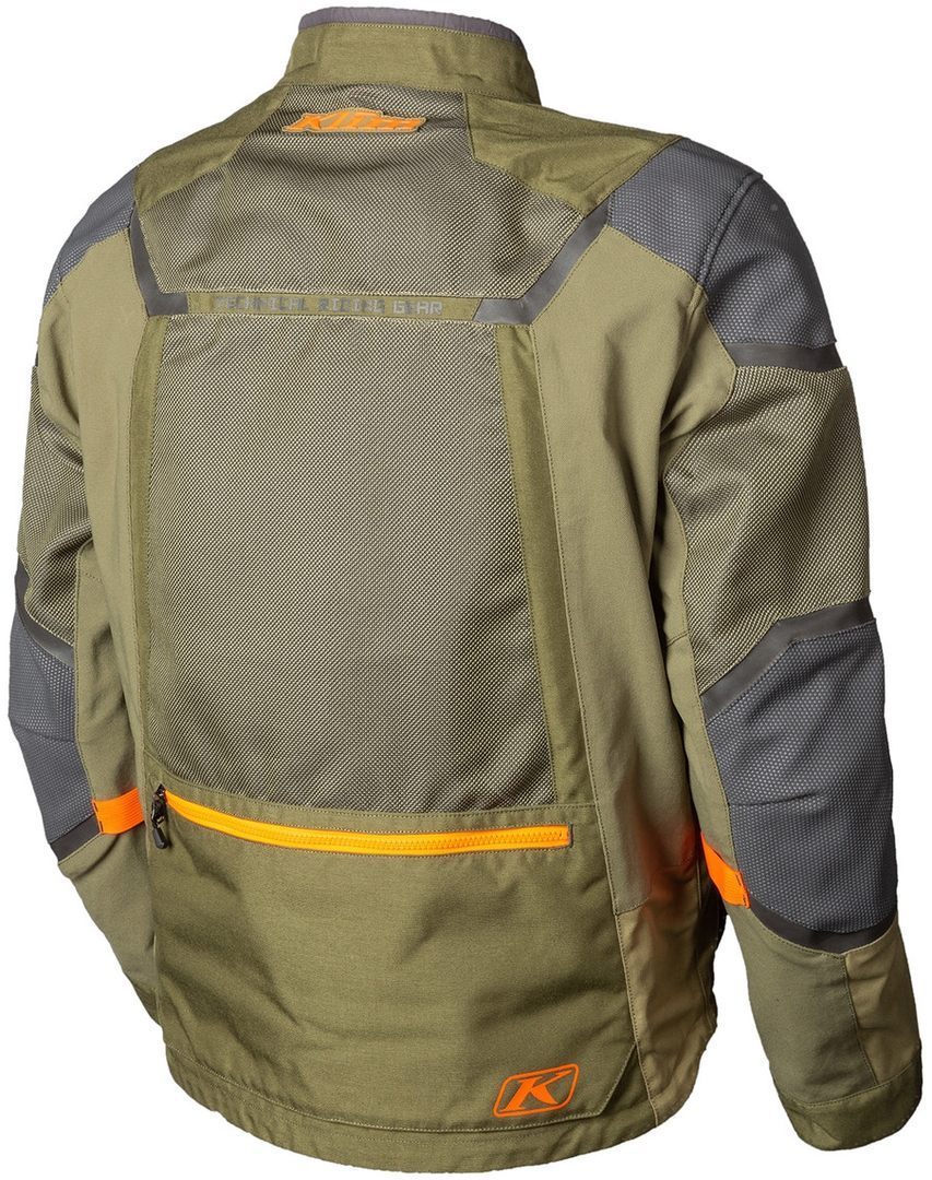 Klim Baja S4 Motorcycle Textile Jacket green/grey L Figure 6