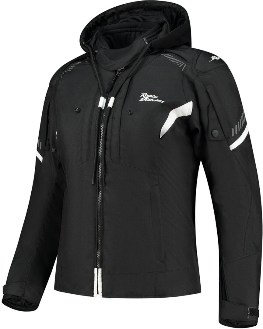 Rusty Stitches Taylor Waterproof Ladies Motorcycle Textile Jacket black/white 46 Figure 1