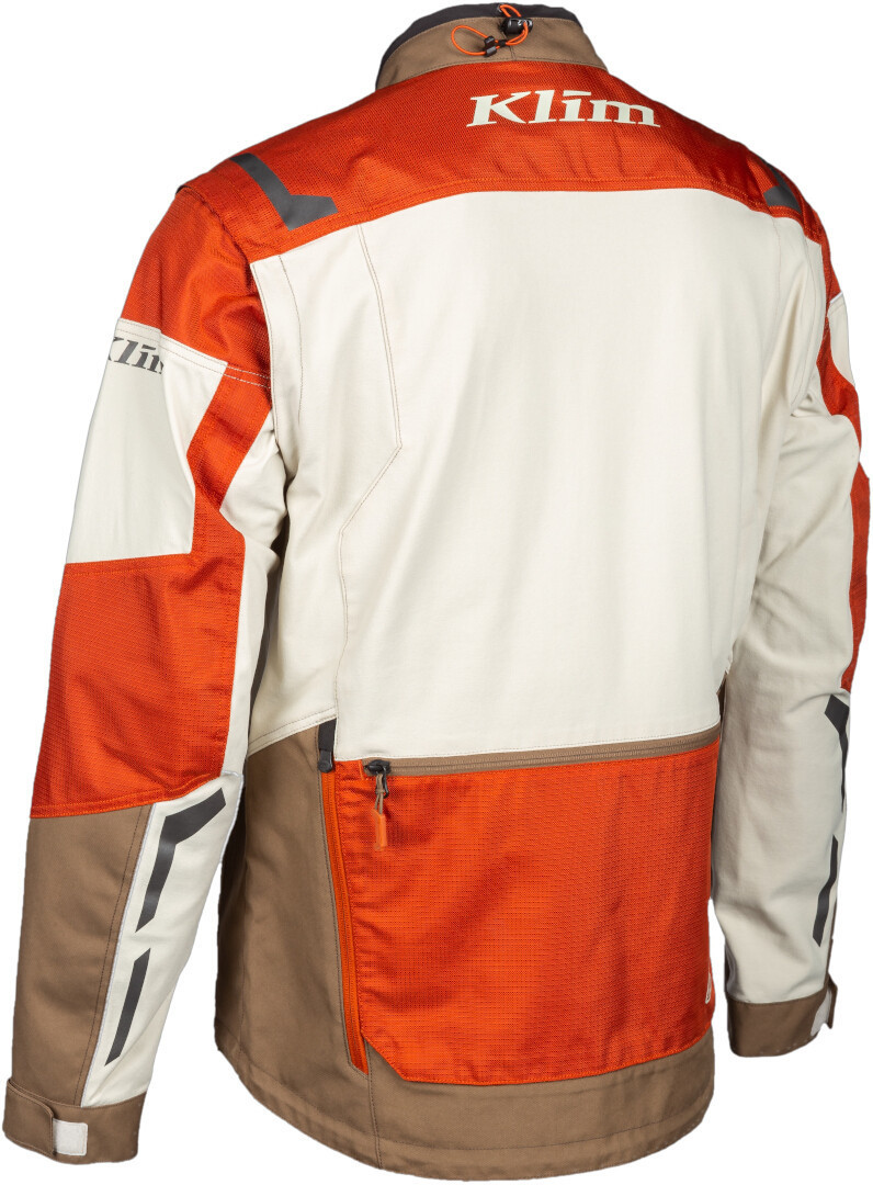 Klim Dakar Motorcycle Textile Jacket brown L Figure 2