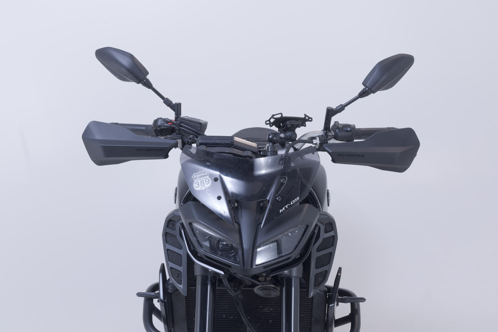 Kit SW-Motech Sport de protecție de mână - Negru. Yamaha MT-07 / Pure (20-24). Figura 2