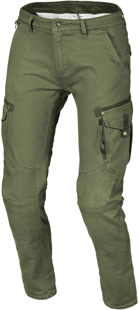 Macna Takar Motorcycle Textile Pants green 36 Standard Figure 1