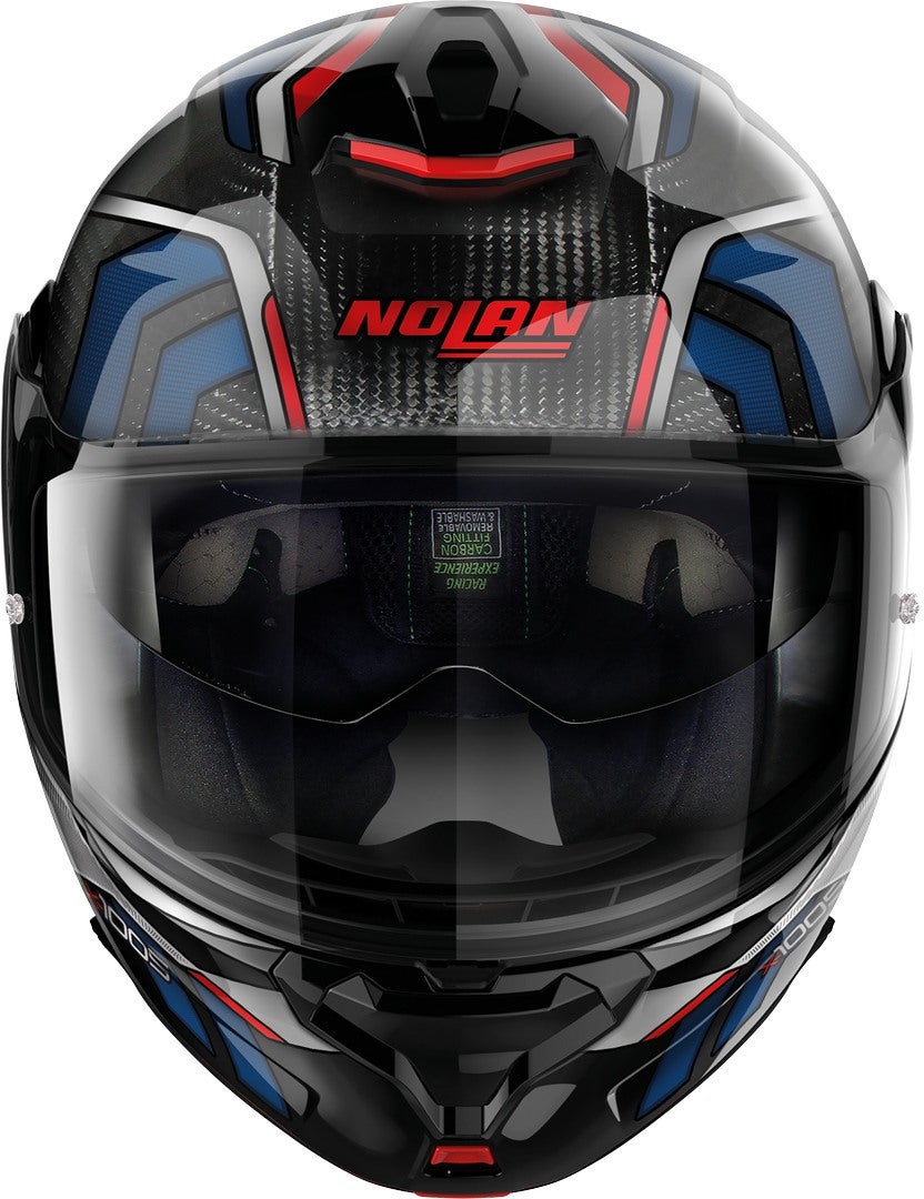 Nolan X-1005 Ultra Carbon Sandglas N-Com Casco nero/rosso/blu XL (62) Figura 5