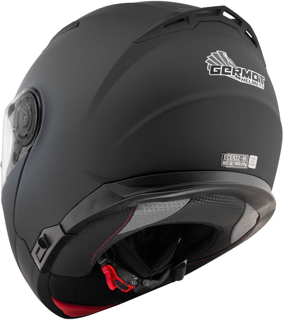 Germot GM 970 Helm Black Matt S (55/56) Figuur 3