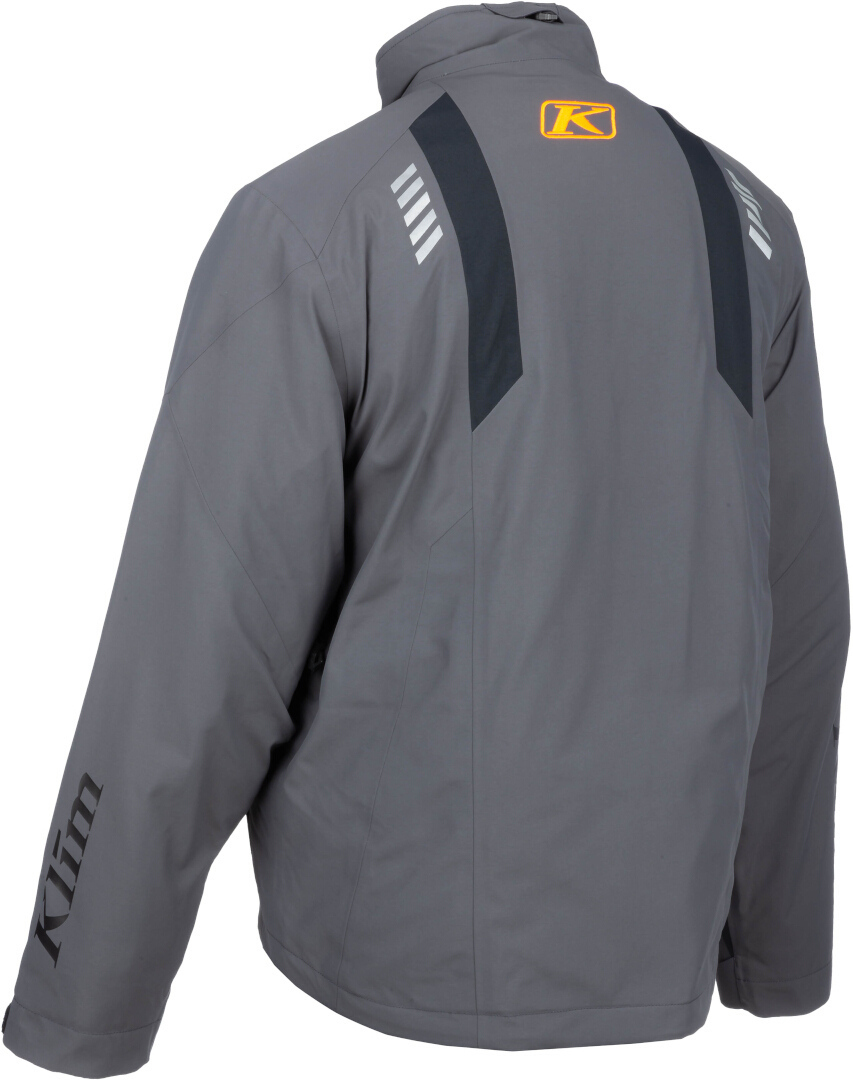 Klim Keweenaw 2025 waterproof Snowmobile Jacket grey/yellow 3XL Figure 2