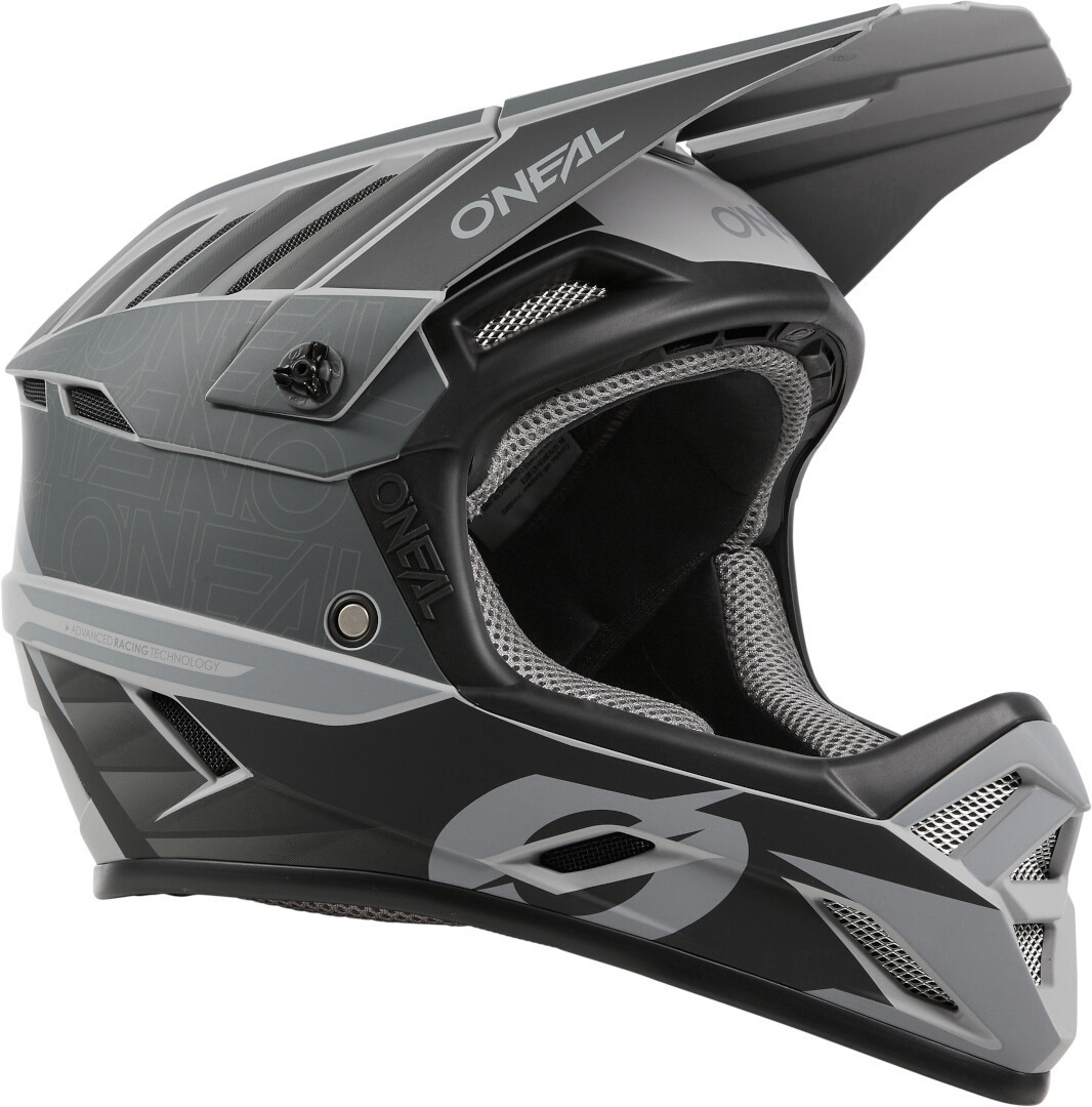 Oneal Backflip Eclipse Capacete Downhill Cinza/Preto S (55/56) Figura 2