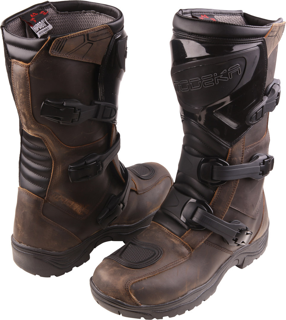 Modeka Ikarus Motocross Boots brown 46 Figure 1