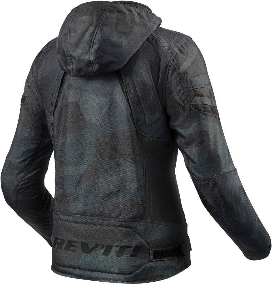 Revit Flare 2 Ladies Motorcycle Textile Jacket Dark Camouflage 46 Figure 2