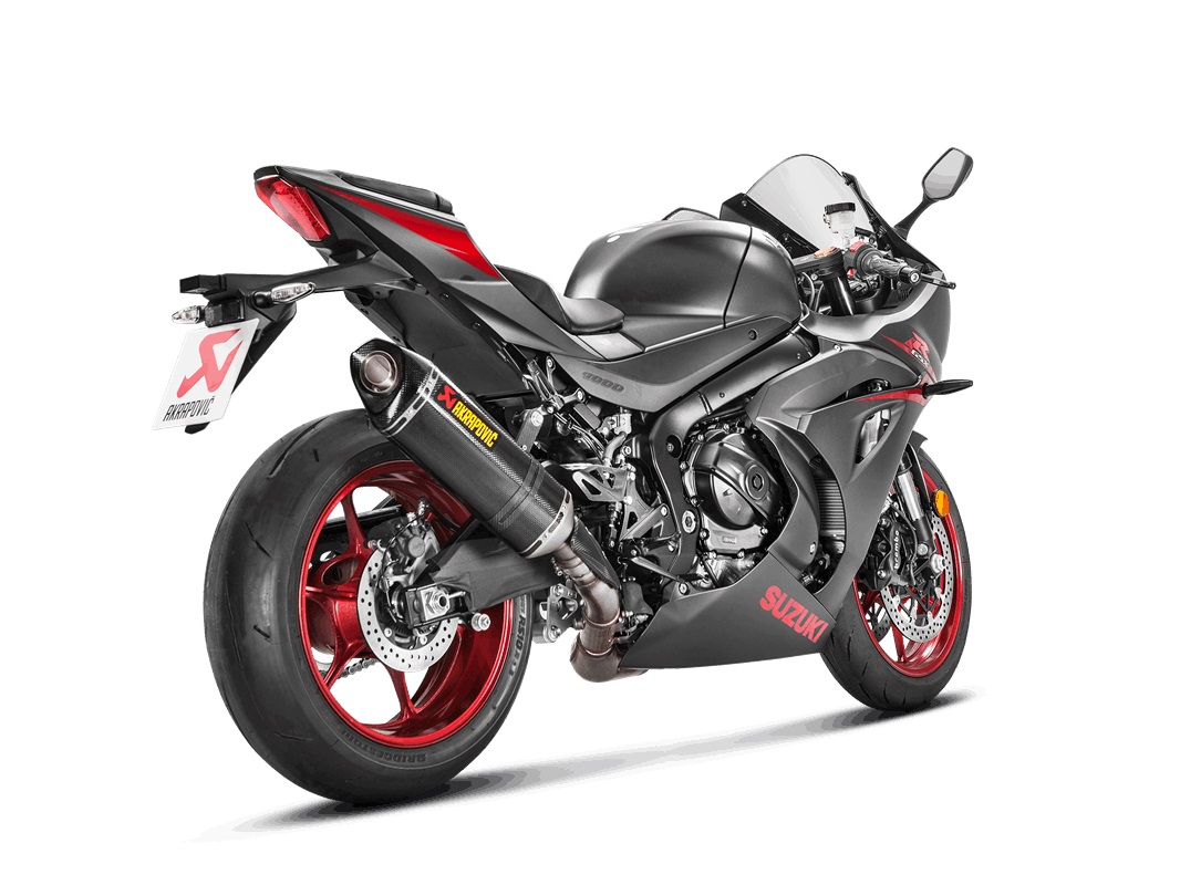 Akrapovic Slip-On Line Bakre ljuddämpare i kolfiber Figur 2