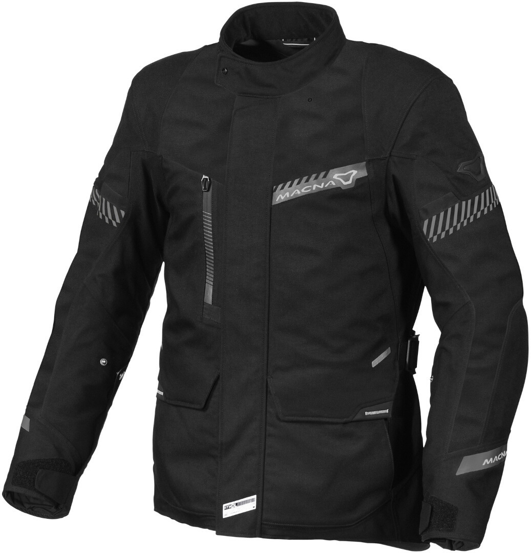 Macna Aspire waterproof Motorcycle Textile Jacket black M Figure 1