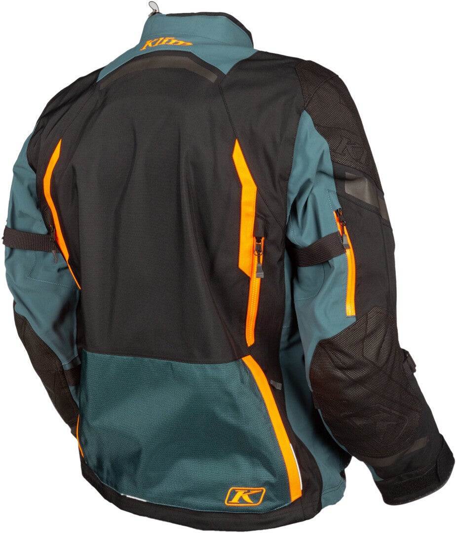Klim Badlands Pro 2023 Motorcycle Textile Jacket black/blue/orange Long M Figure 6