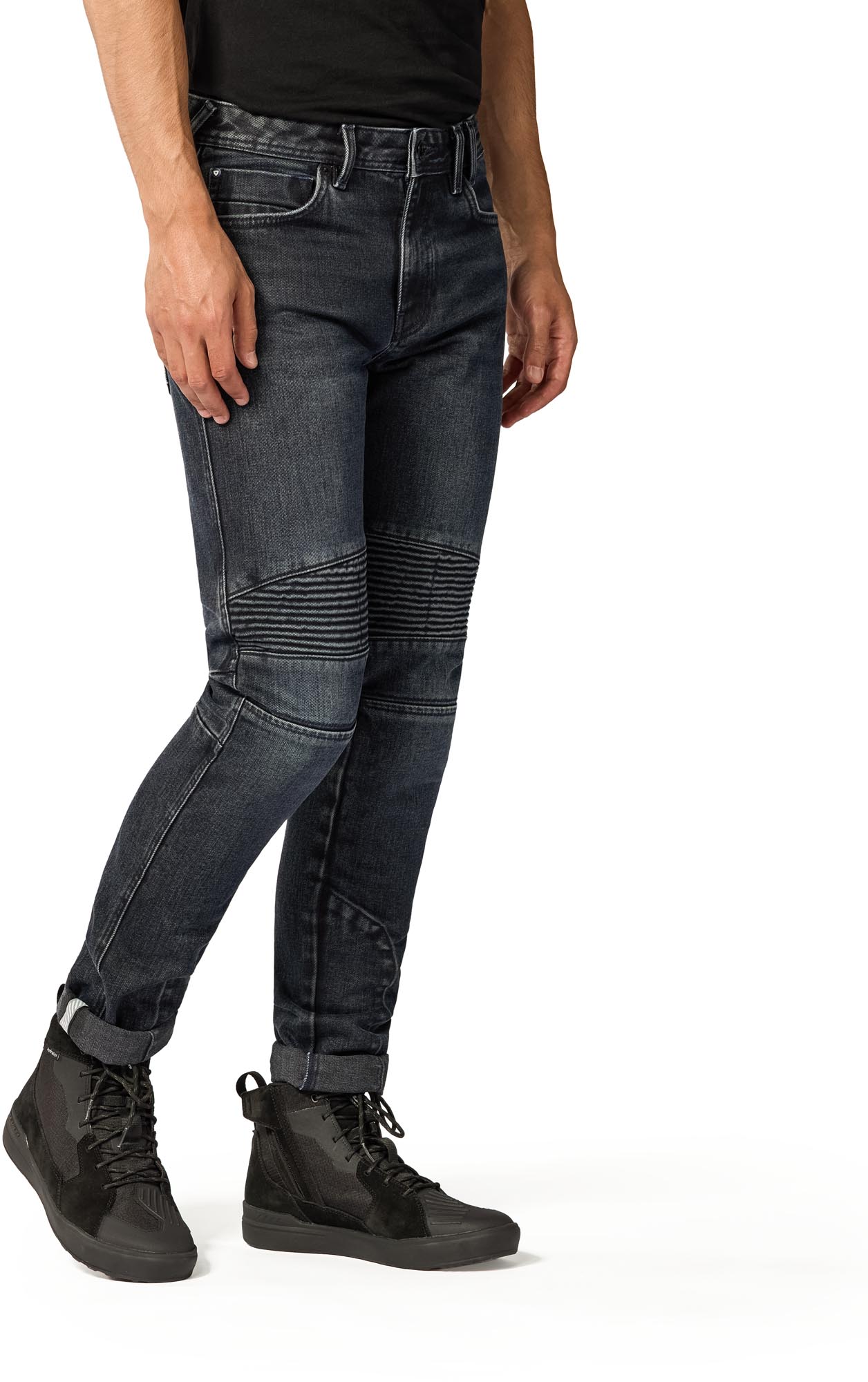 Revit Moto 2 TF Motorcykel Jeans mørkeblå/sort 30/30 Figur 5