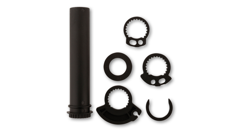 HIGHSIDER smart Gas Rotary Sleeve Svart För 7/8 Tums Styre (1st) Figur 1